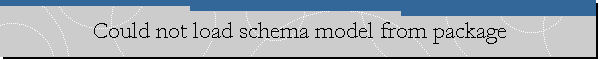 Could not load schema model from package