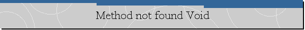 Method not found Void